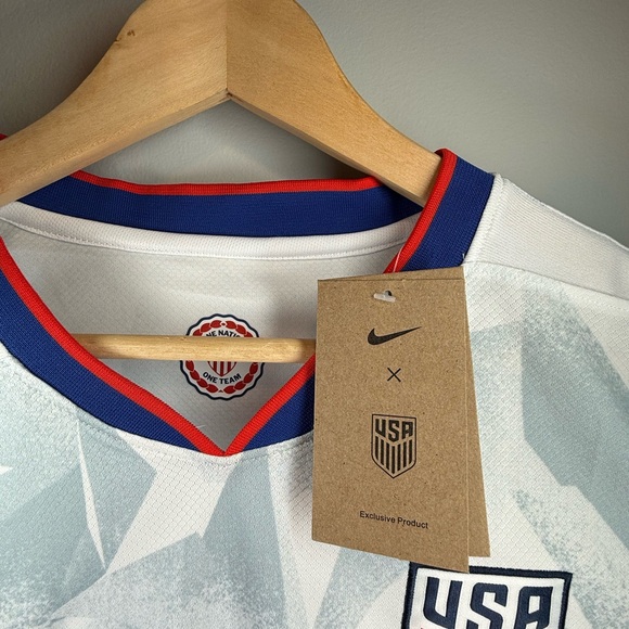 Nike Adults USA 25/26 Home Soccer Jersey-VAPOR EDITION - NO NAME - NWT S,M,L,XL - Picture 6 of 7
